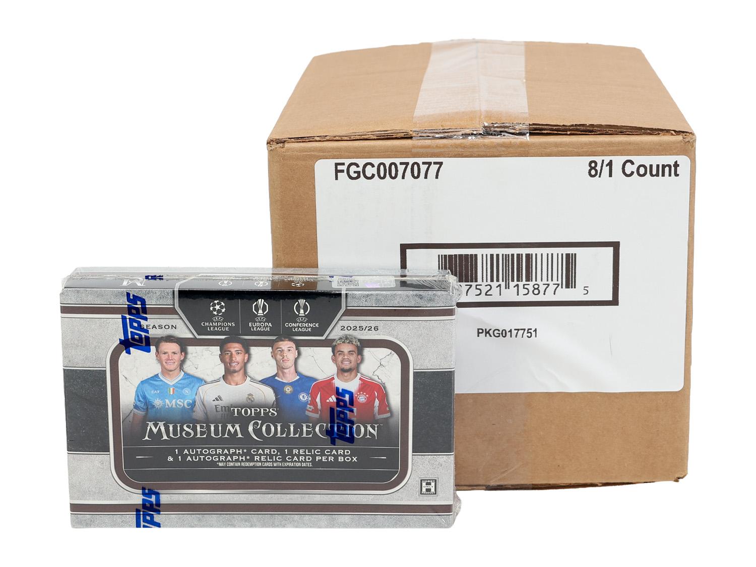 2025/26 Topps UEFA Club Competitions Museum Collection Soccer