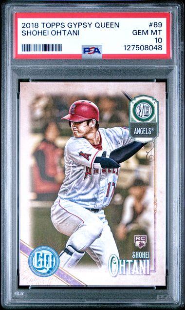 2018 Topps Gypsy Queen Shohei Ohtani Rookie #89 PSA 10 | DA Card World