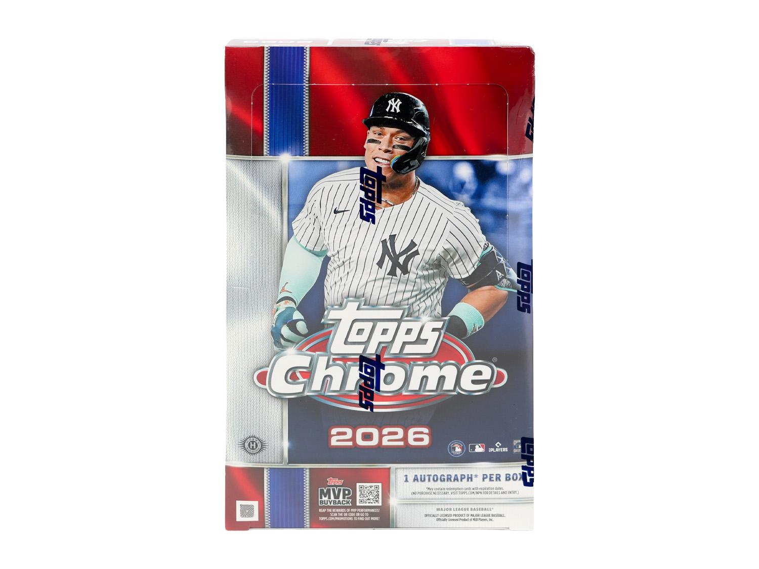 2026 Topps Chrome Baseball Hobby Box | DA Card World