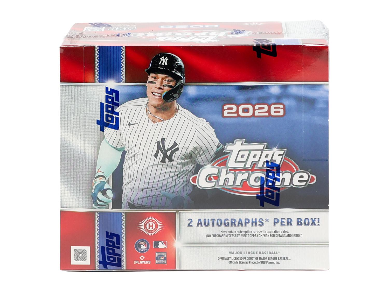 2026 Topps Chrome Baseball Hobby Jumbo Box | DA Card World