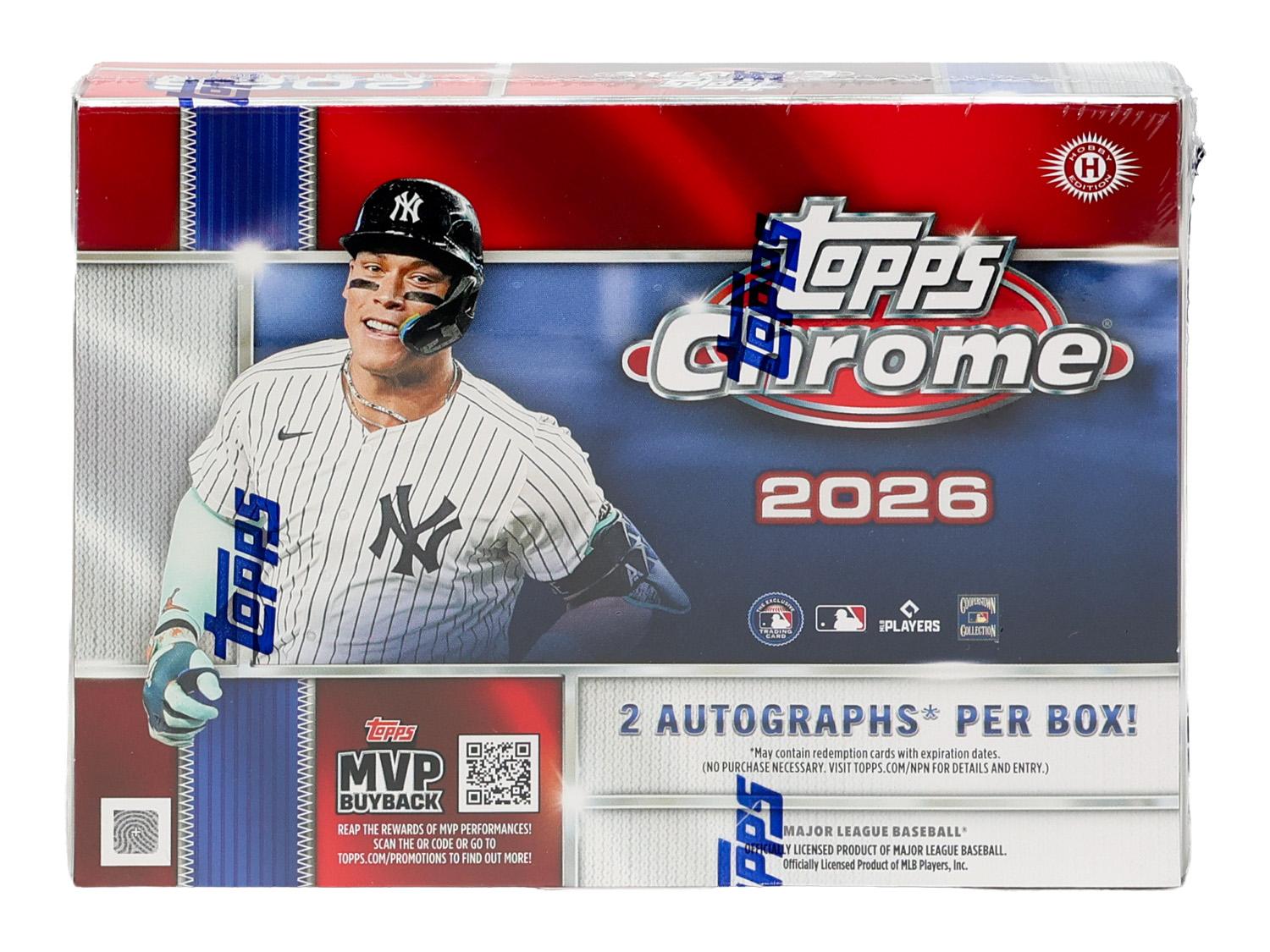トップスTopps Chrome 2026レデンプションカード 2026 Topps Chrome Baseball Delight Box | DA Card World