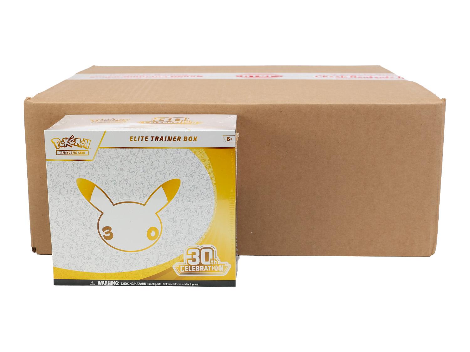 Pokemon 30th Celebration Elite Trainer 10-Box Case | DA Card World