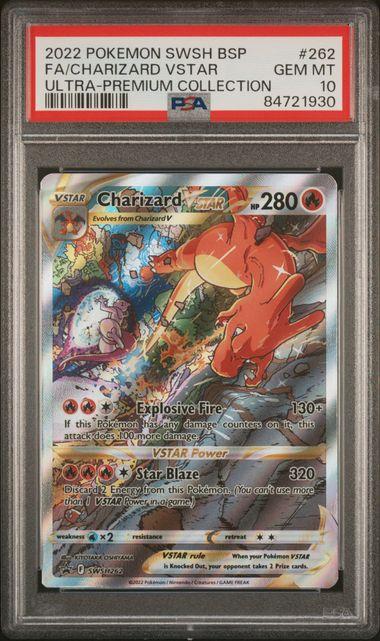 2022 Pokemon SWSH Charizard VStar UPC Promo #262 PSA 10 | DA Card