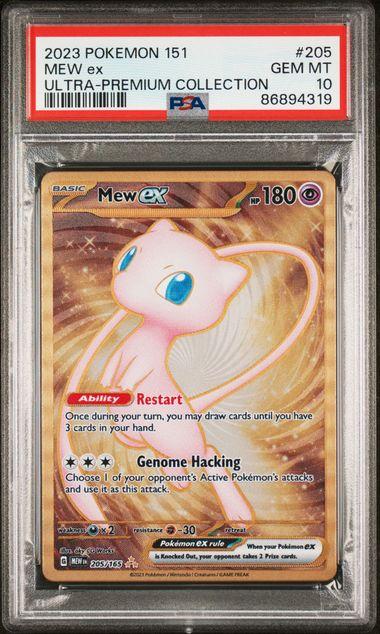 2023 Pokemon 151 UPC Mew ex Metal #205 PSA 10 | DA Card World