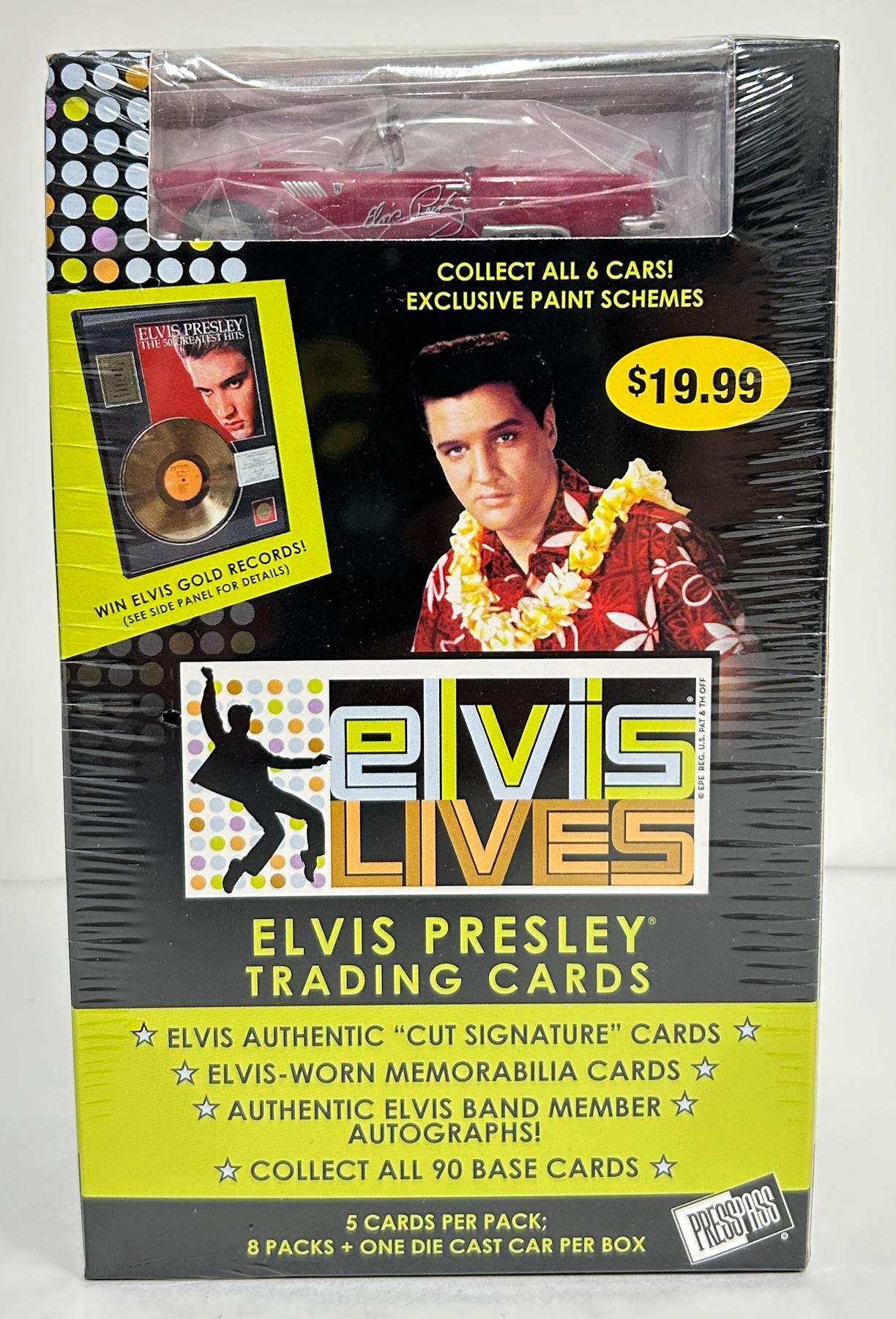 Elvis Lives Trading Cards 8-Pack Blaster Box (2006 Press Pass