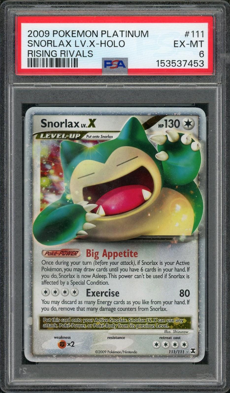 shiny snorlax pokemon card GX  Japan Pop Mart crisp corners and unblemished edges outside of a few slight flaws Snorlax - SV: Paldean Fates