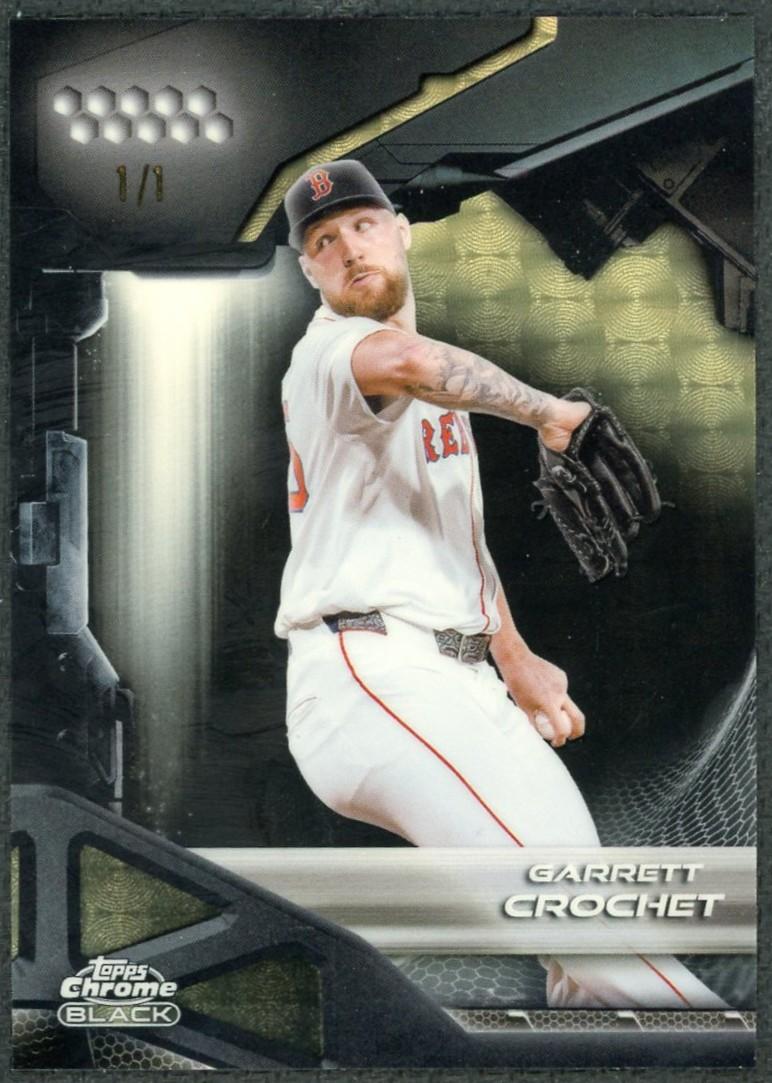 2026 Topps Chrome Black Garrett Crochet Superfractor 1/1 #134 | DA