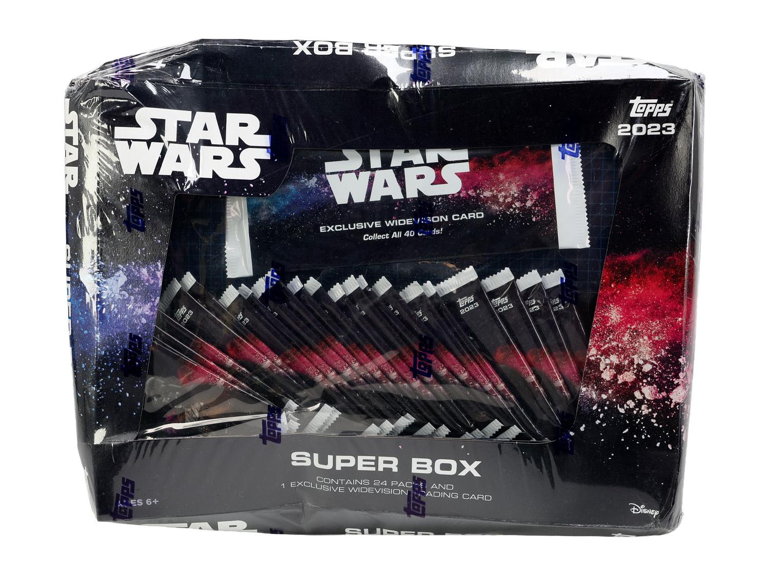 2023 Topps Star Wars Flagship Hobby Super Box (Damaged) | DA Card