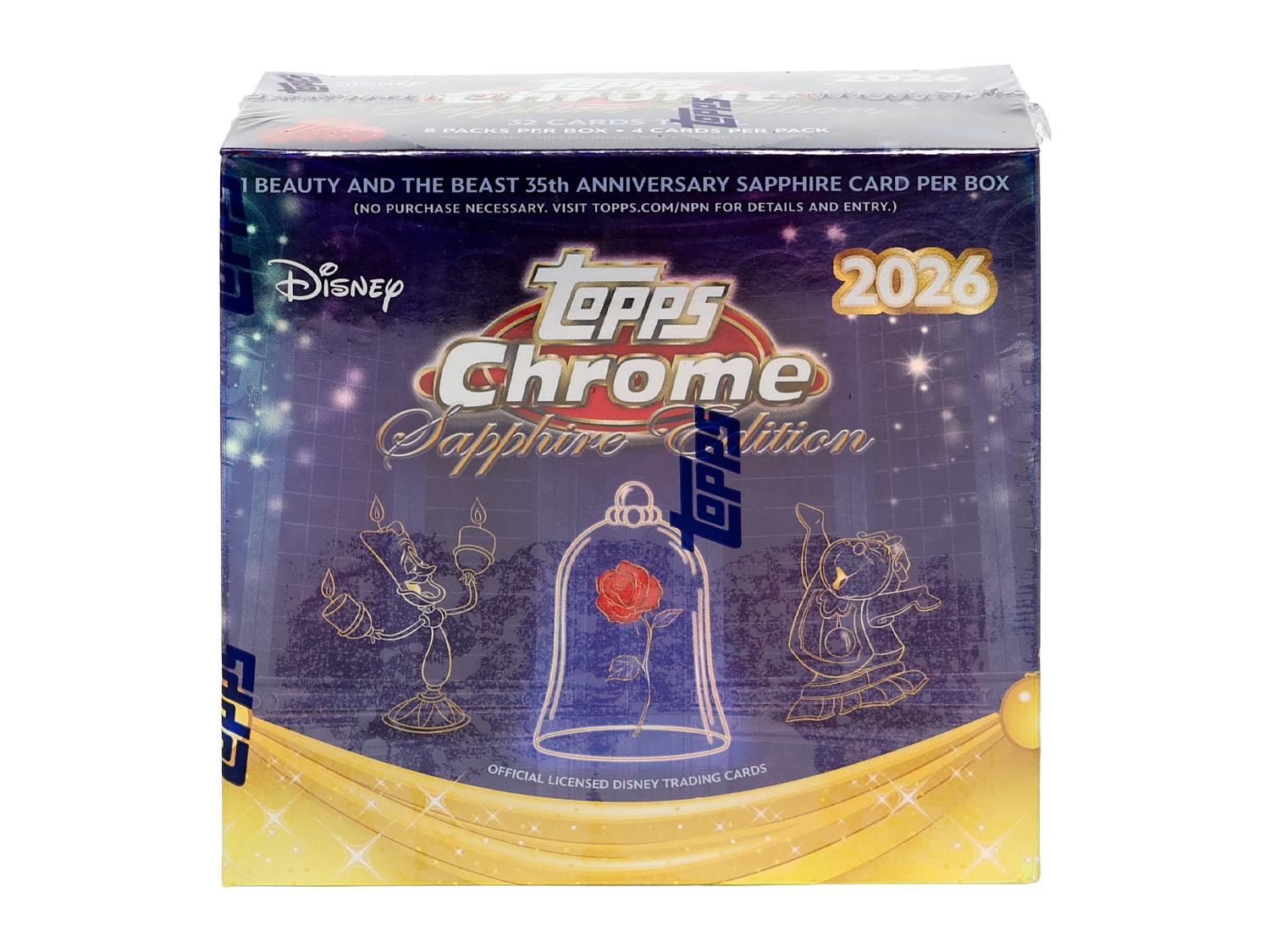 2026 Topps Disney Chrome Sapphire Edition Box | DA Card World