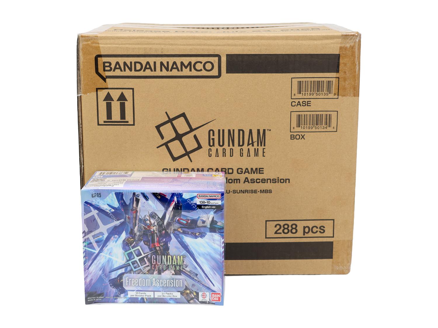 gundam wing booster box Card Game TCG: Box: New Type Rising Pre-Order – TheGeekPeek You will only receive the empty Acrylic Case Gundam Card Game Premium Goods