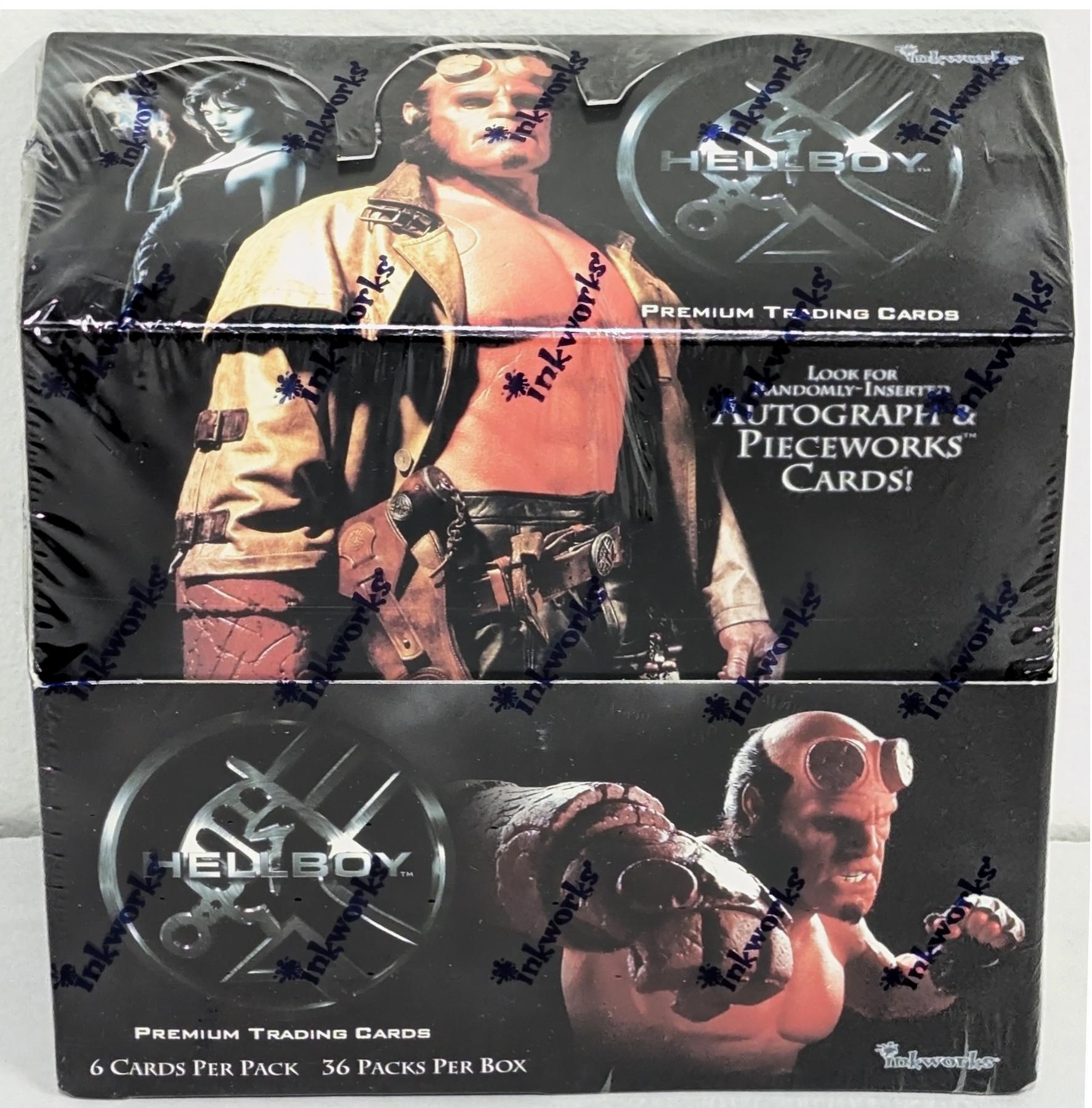 Hellboy The Movie Hobby Box (2004 Inkworks) (Reed Buy) | DA Card World