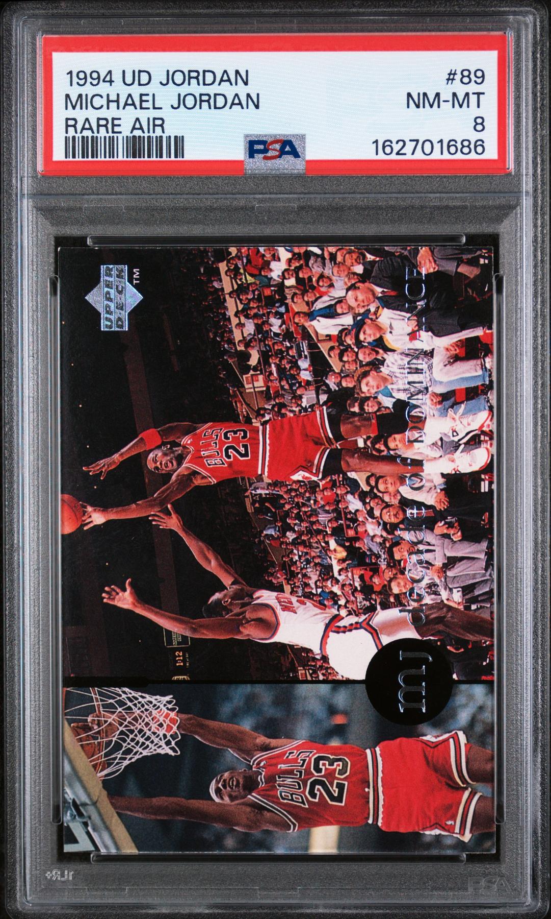 1994 Upper Deck MJ Michael Jordan Rare Air #89 PSA 8 | DA Card World