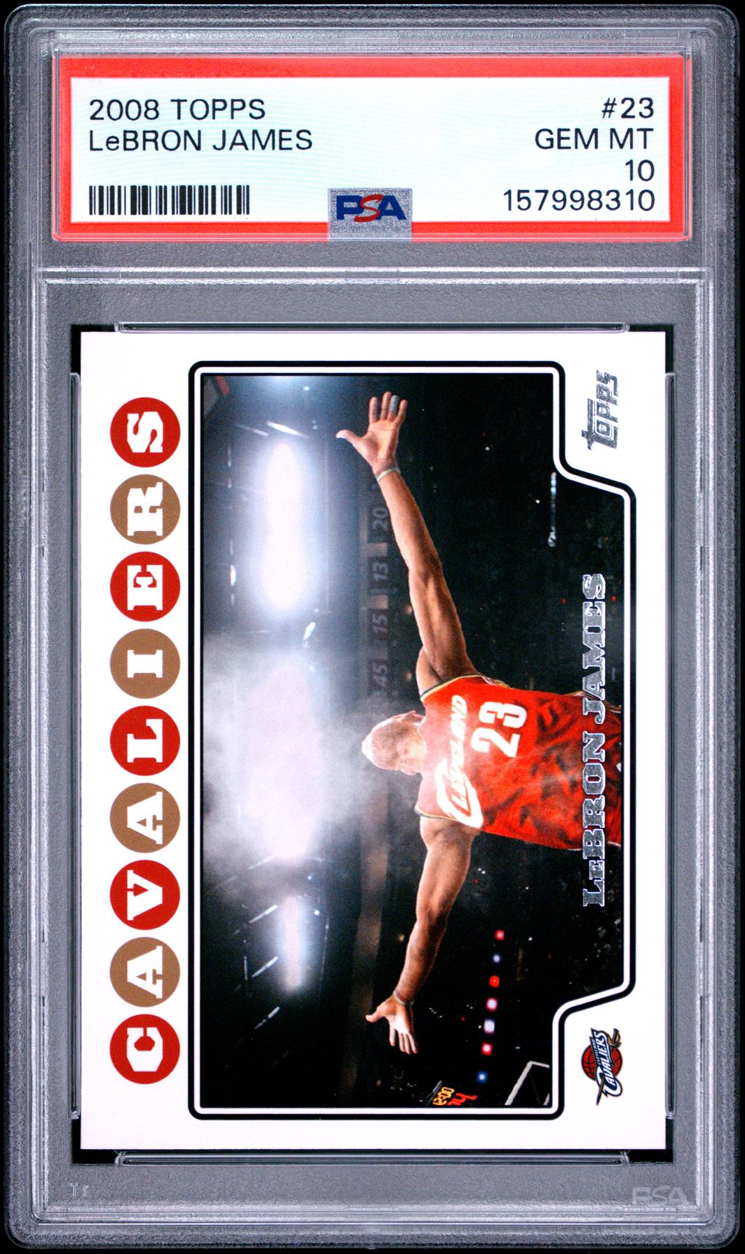 2008 Topps Lebron James #23 PSA 10 | DA Card World