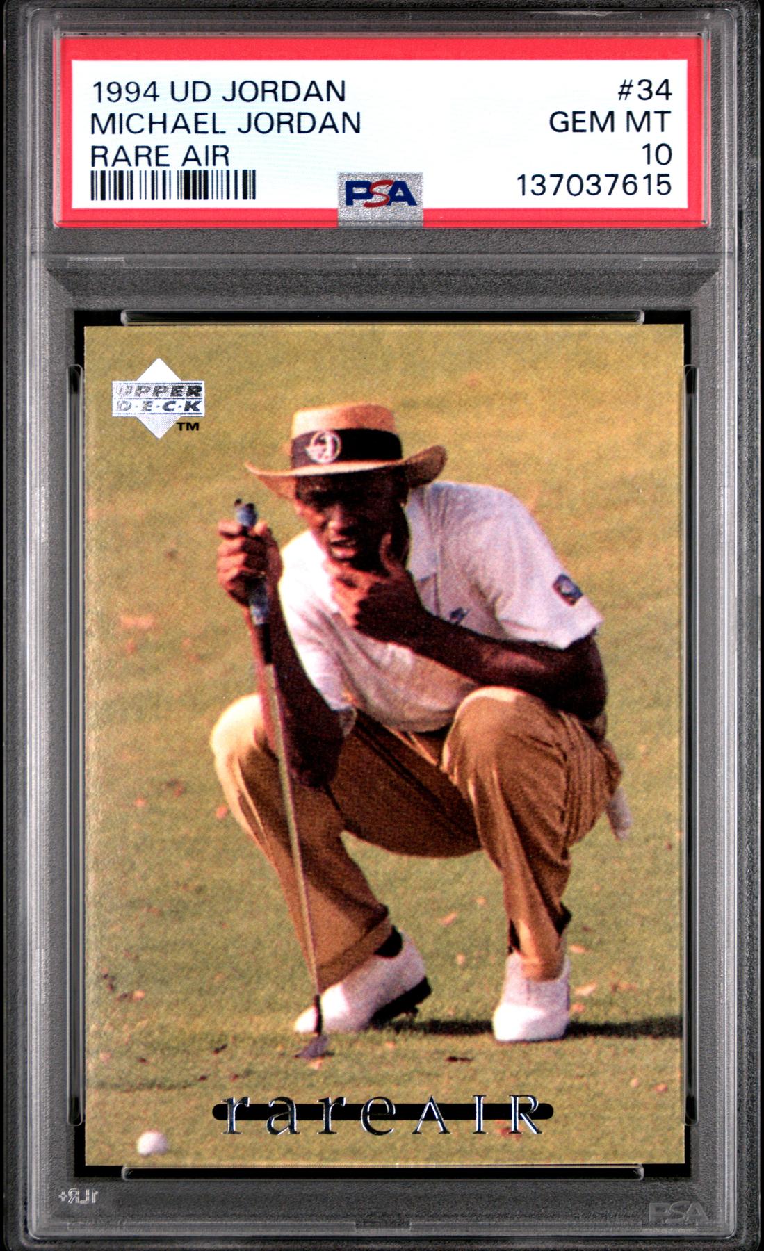 1994 Upper Deck MJ Michael Jordan Rare Air #34 PSA 10 | DA Card World