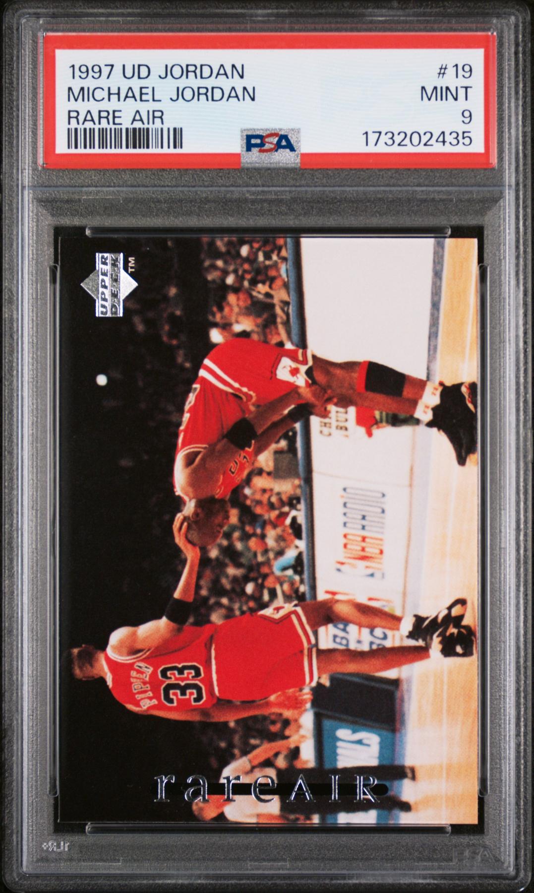 1997 Upper Deck Michael Jordan Rare Air #19 PSA 9 | DA Card World