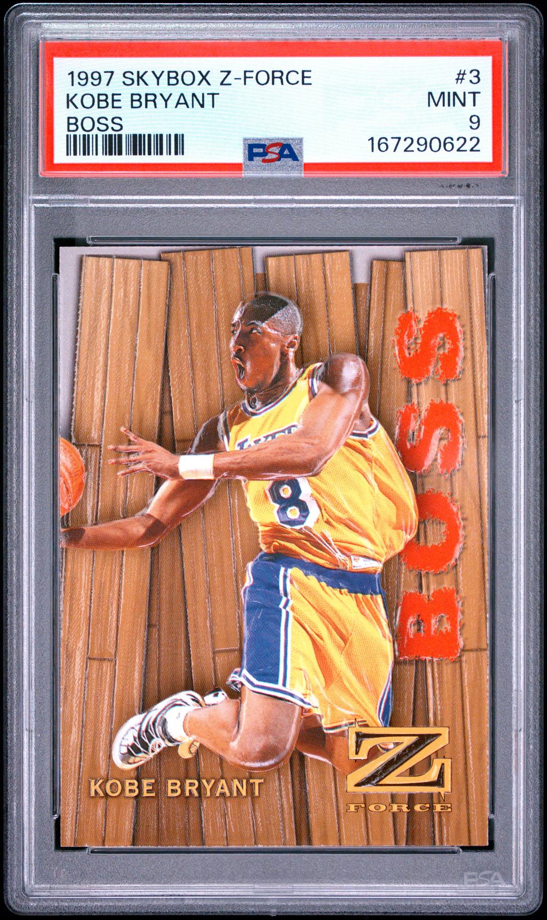 1997 Skybox Z-Force Kobe Bryant Boss #3 PSA 9 | DA Card World