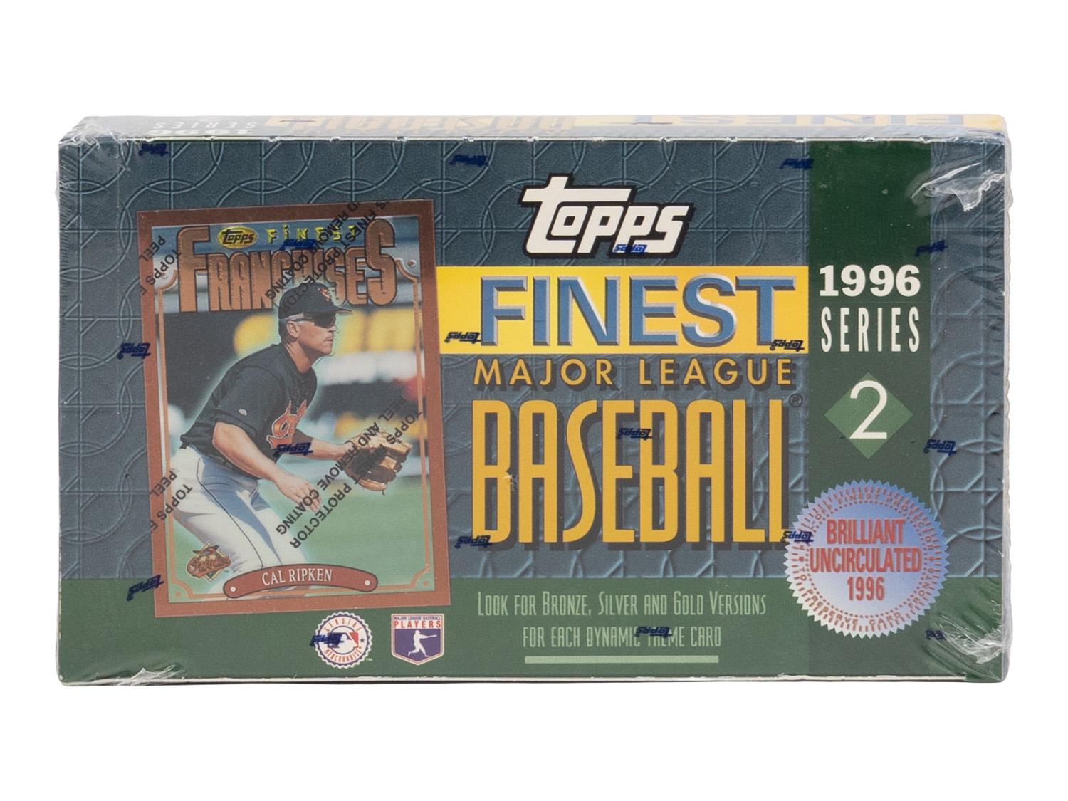 1996 Topps Finest Series 2 Baseball Hobby Box | DA Card World