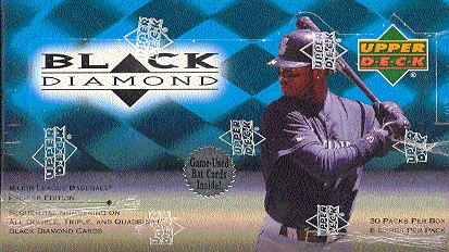 1999 Upper Deck Black Diamond Baseball Hobby Box | DA Card World