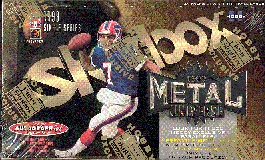 1999 Fleer Skybox Metal Universe Football Hobby Box | DA Card World
