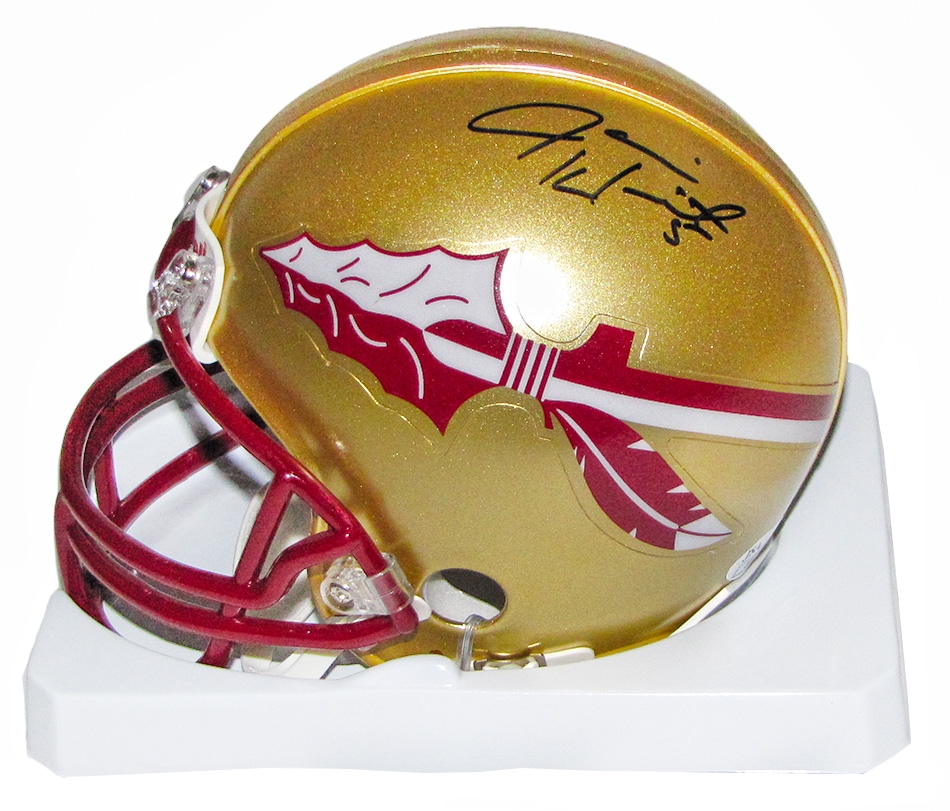 Jameis Winston Autographed Florida State Seminoles Mini Helmet (JSA ...