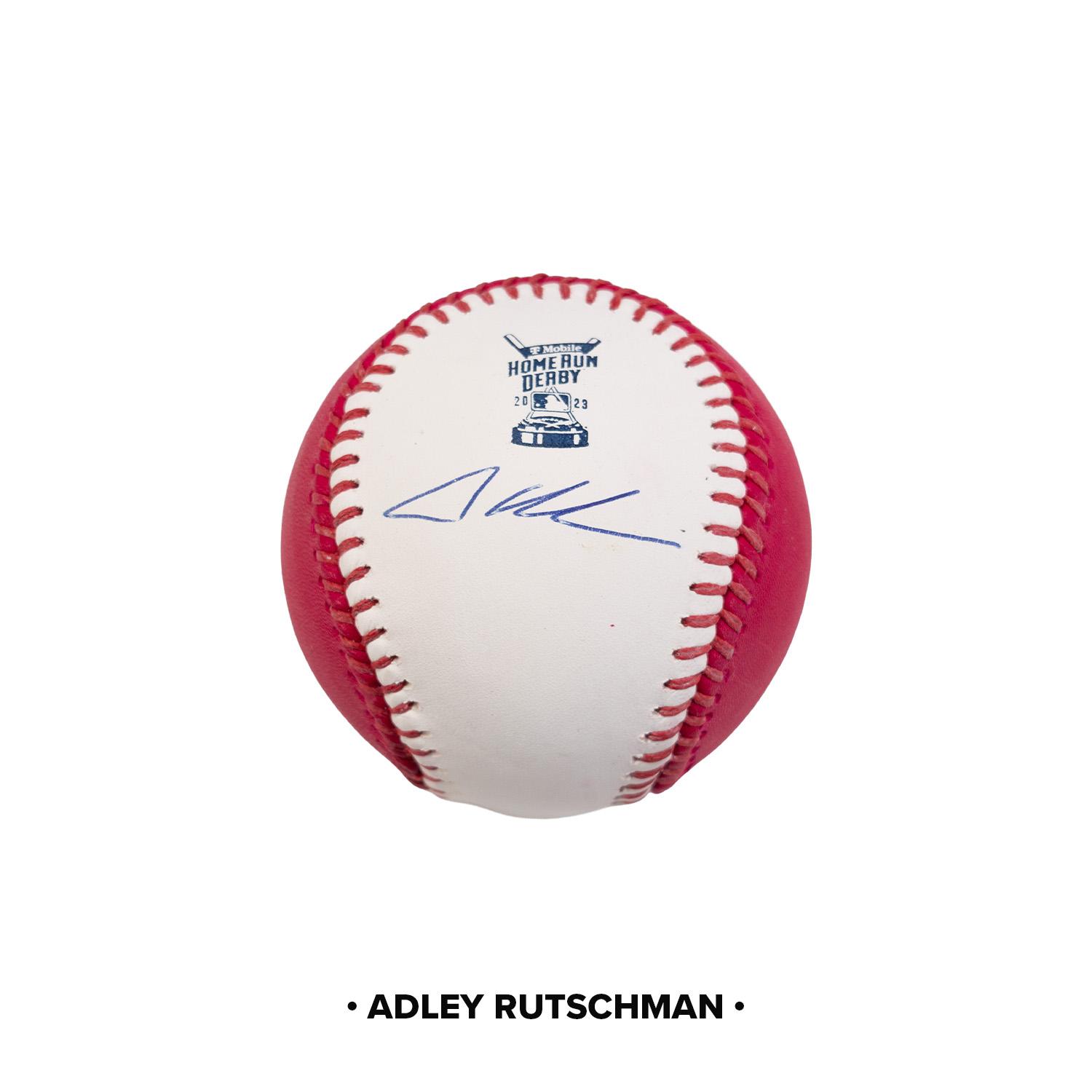 Adley Rutschman Signed Autographed OML Manfred Homerun Derby