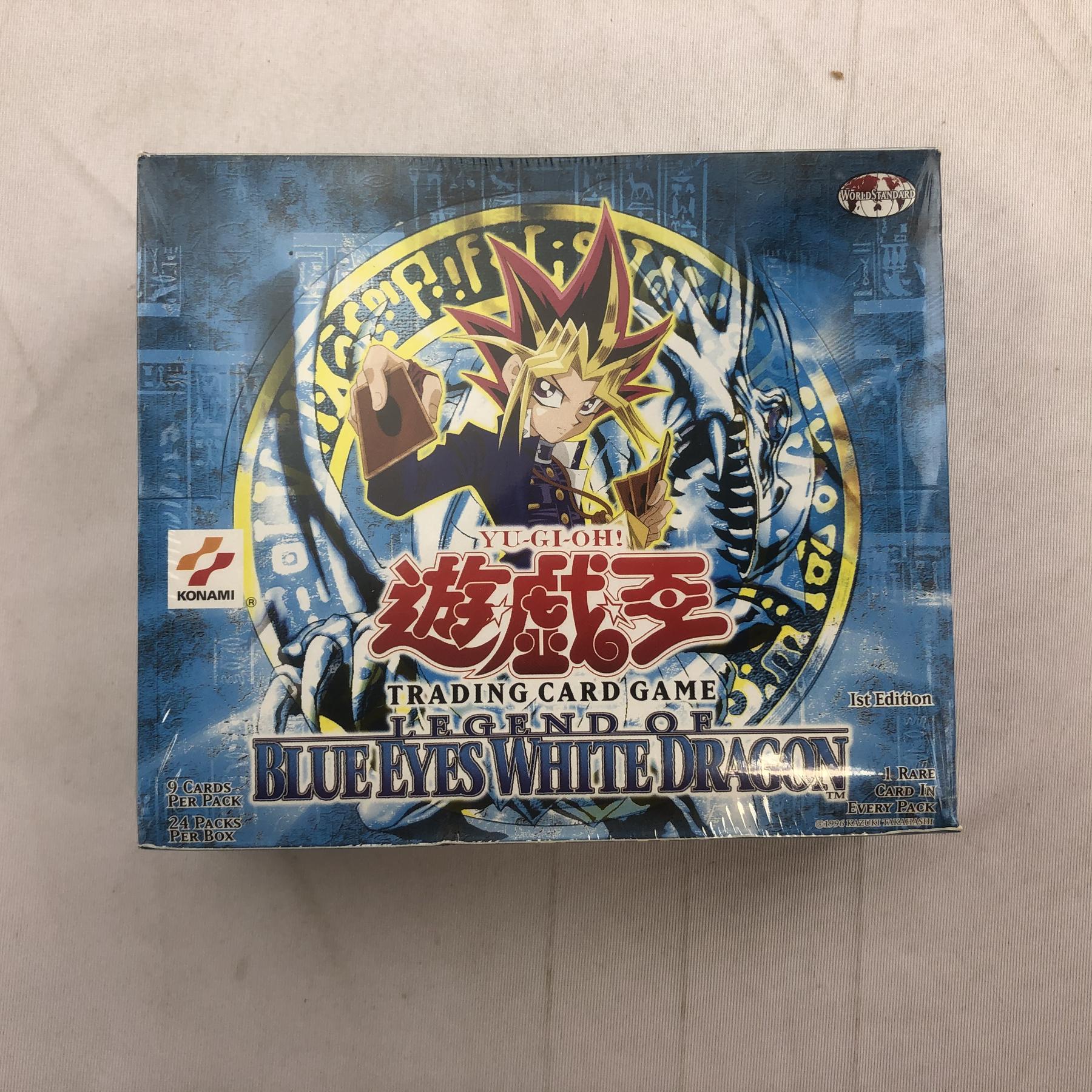 Unlimited Edition 9 Pack for sale online Konami YuGiOh Legend of Blue Eyes White Dragon Booster Pack