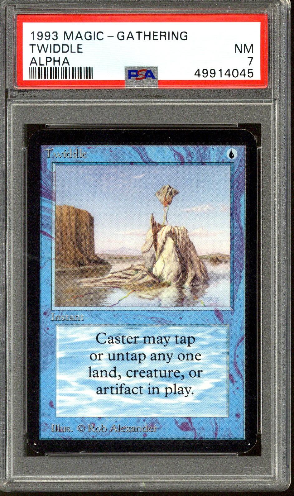 Magic the Gathering Alpha Twiddle PSA 7 | DA Card World