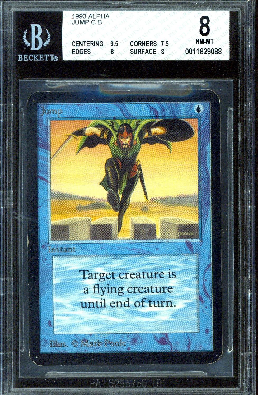 Magic the Gathering Alpha Jump BGS 8 (9.5, 7.5, 8, 8) | DA Card World