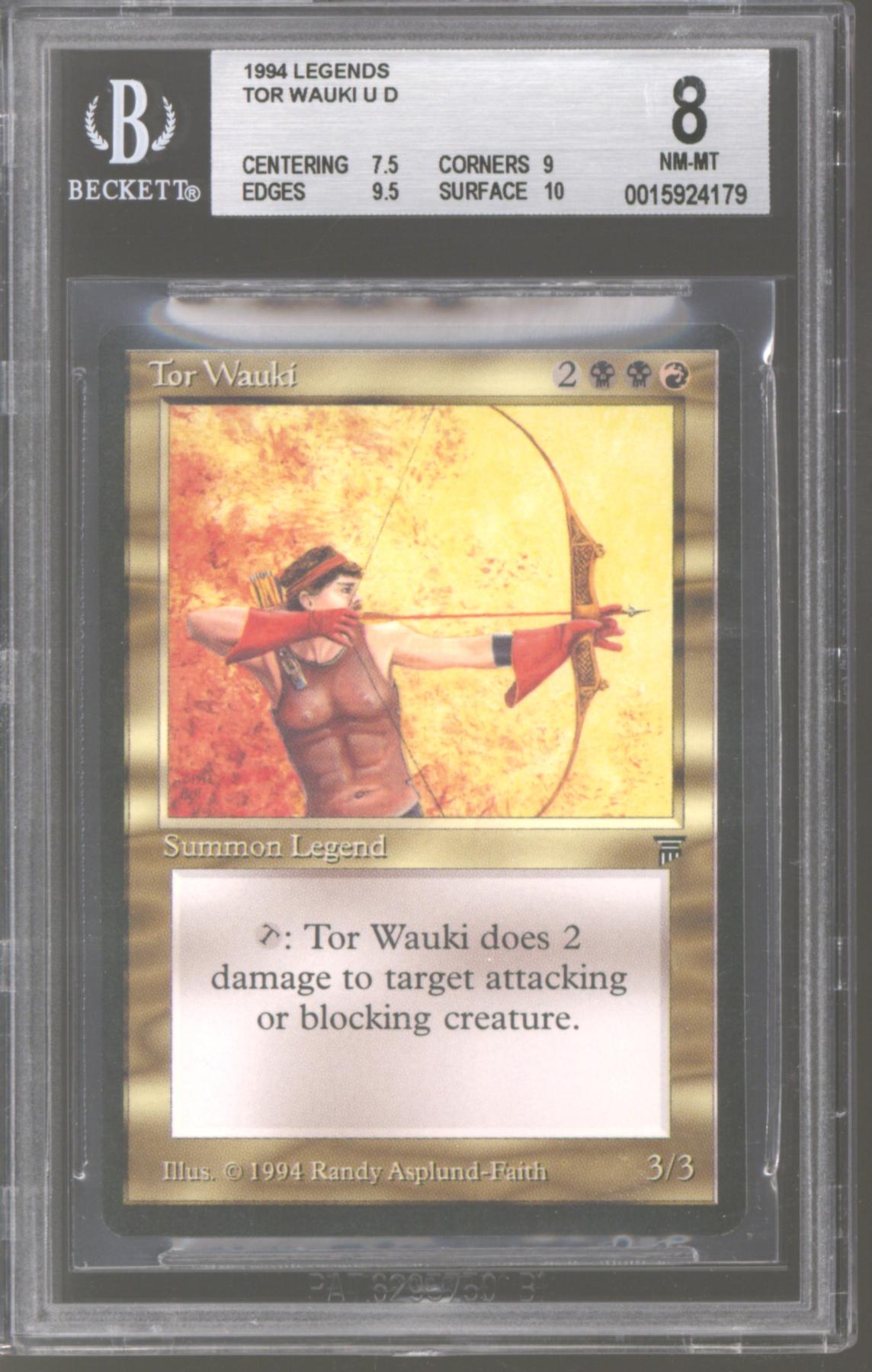 Magic the Gathering Legends Tor Wauki BGS 8 (7.5, 9, 9.5, 10) | DA Card ...