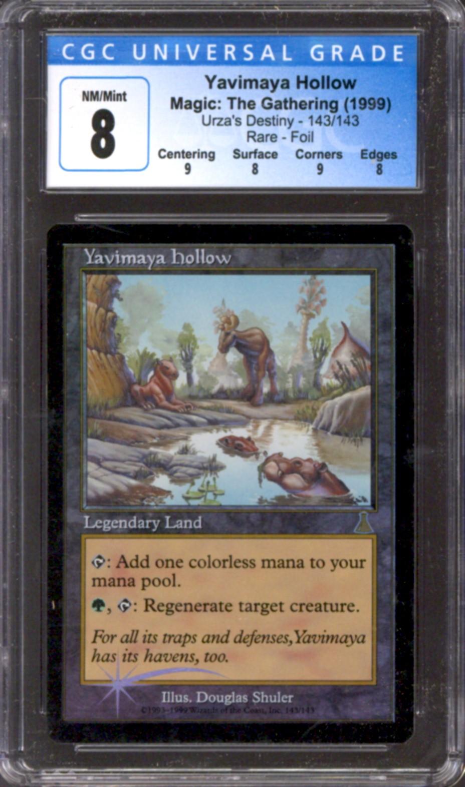 Magic the Gathering Urza's Destiny FOIL Yavimaya Hollow 143/143