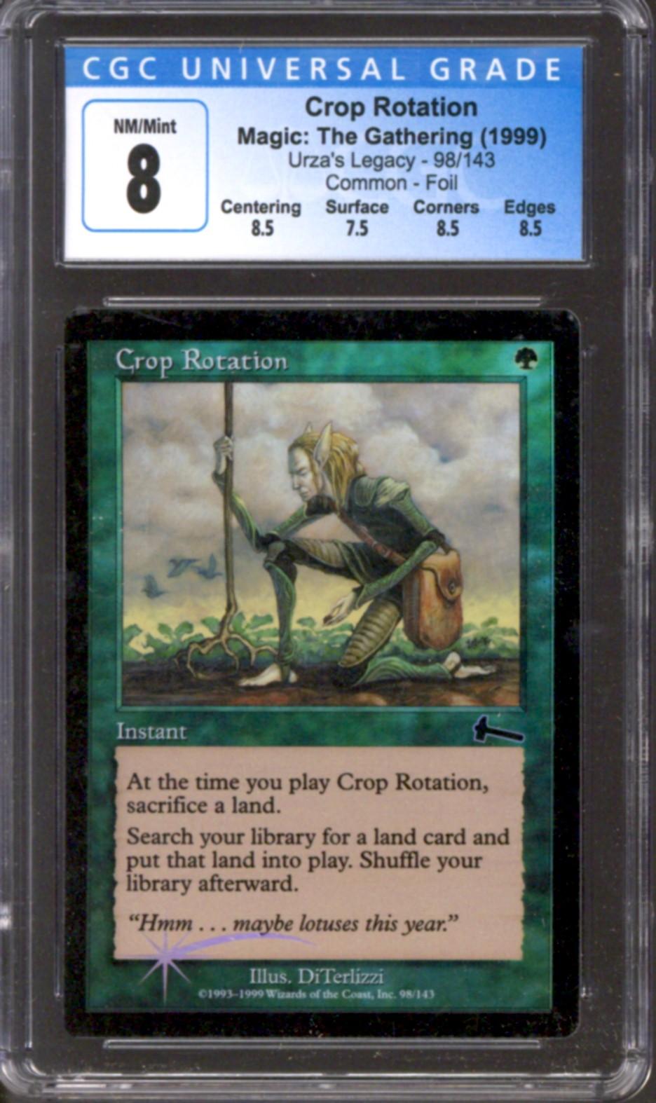 Crop Rotation Mtg Magic: The Gathering Crop Rotation Foil Promo
