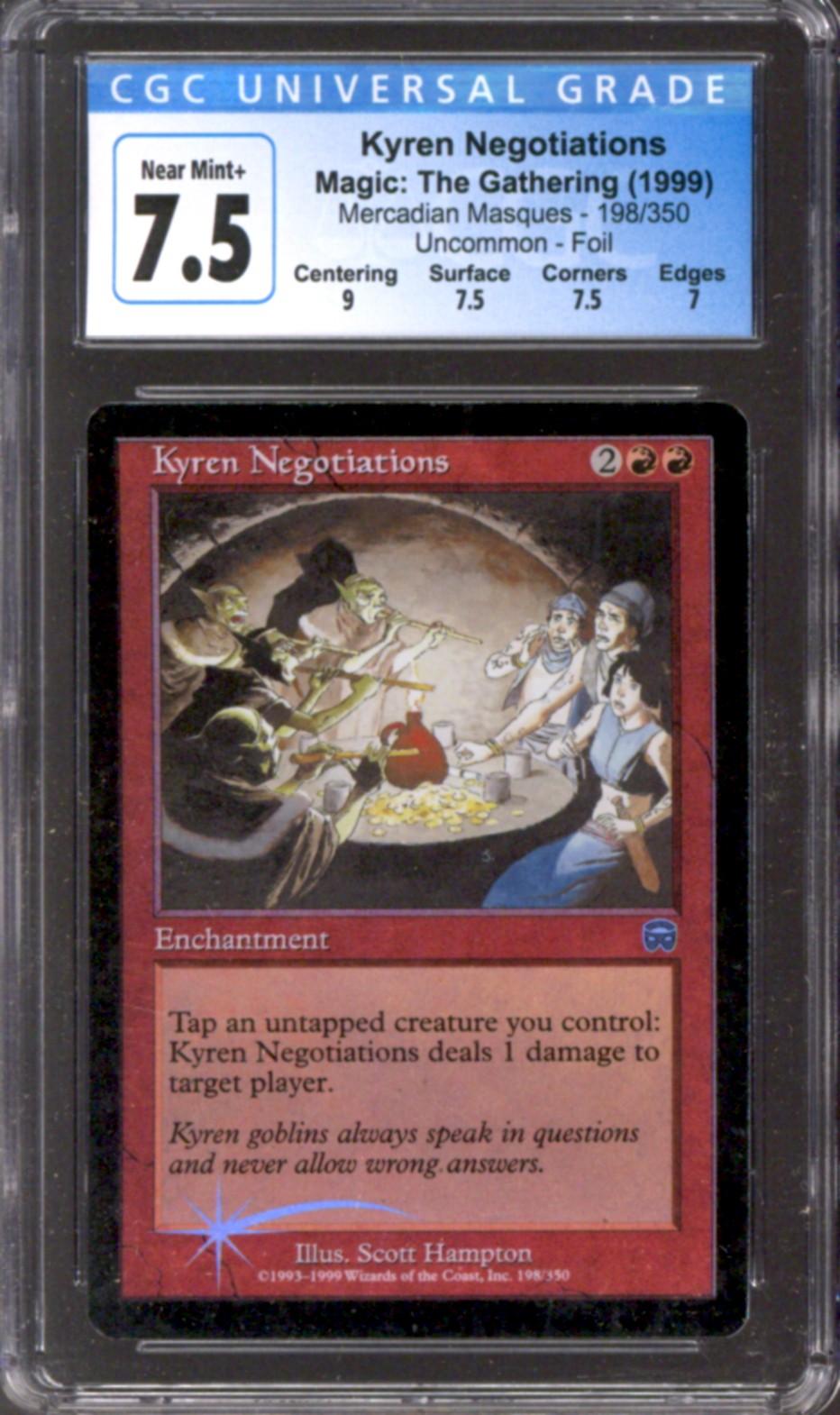 Magic: The Gathering - Kyren Negotiations (MMQ) - Negoziati Kyren - Carta Singola Non Comune