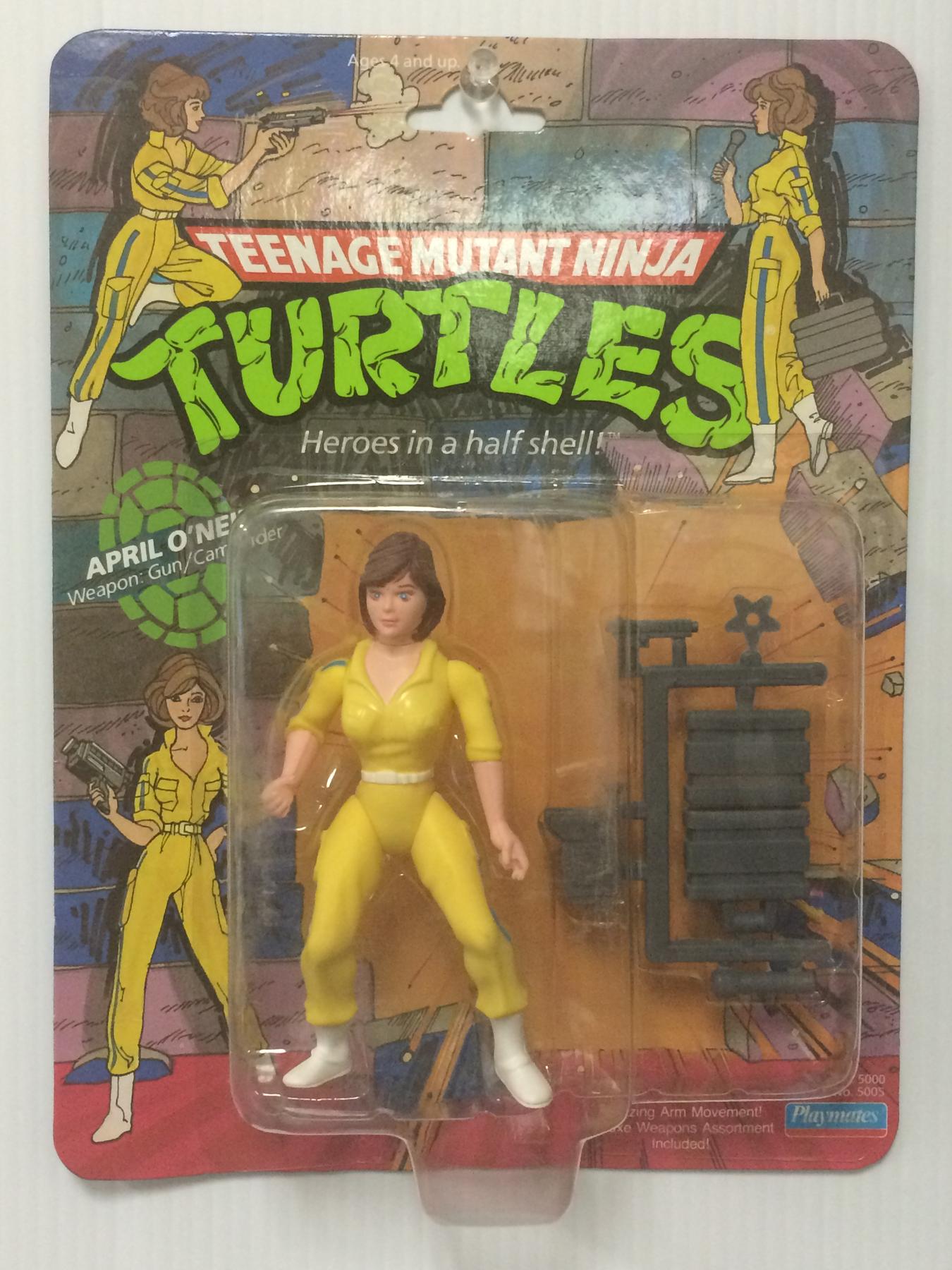 TMNT Teenage Mutant Ninja Turtles April O'Neil 10 Back MOC