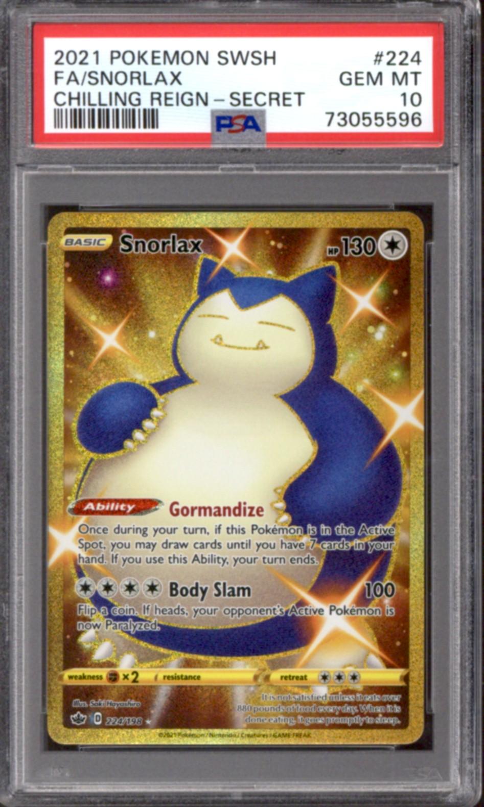 Snorlax (224/198), Busca de Cards