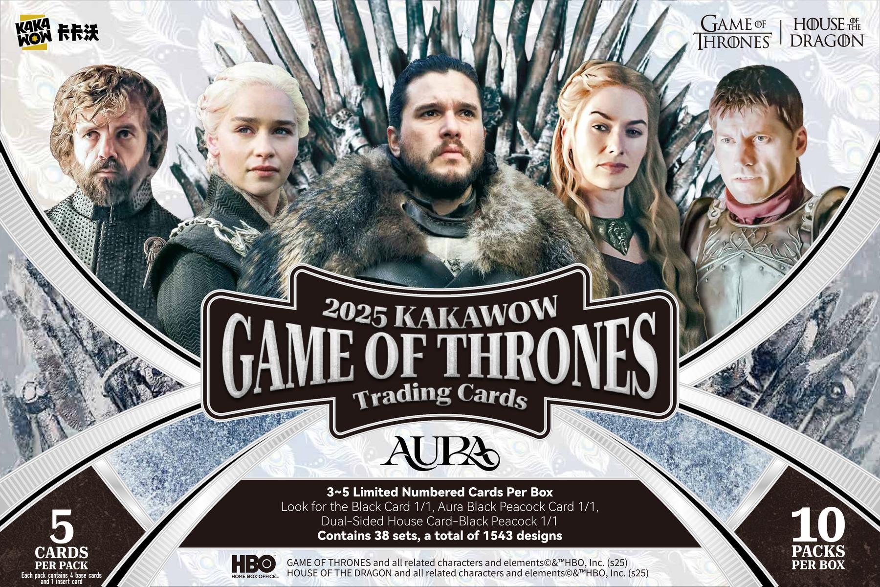 Game Of Thrones Aura Hobby Box (Kakawow 2025) DA Card World