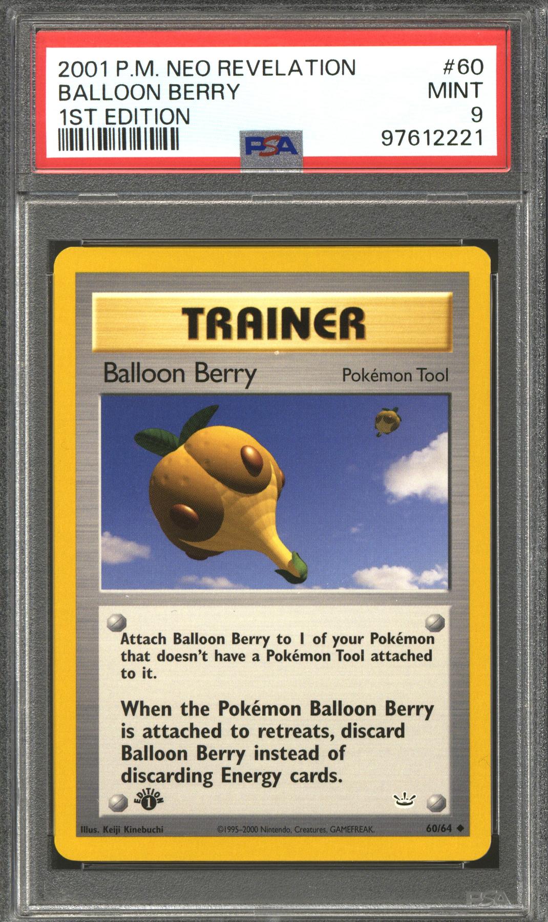 Pokemon Single Card NEO REVELATION (1st Edition) - 60/64 : Balloon Berry