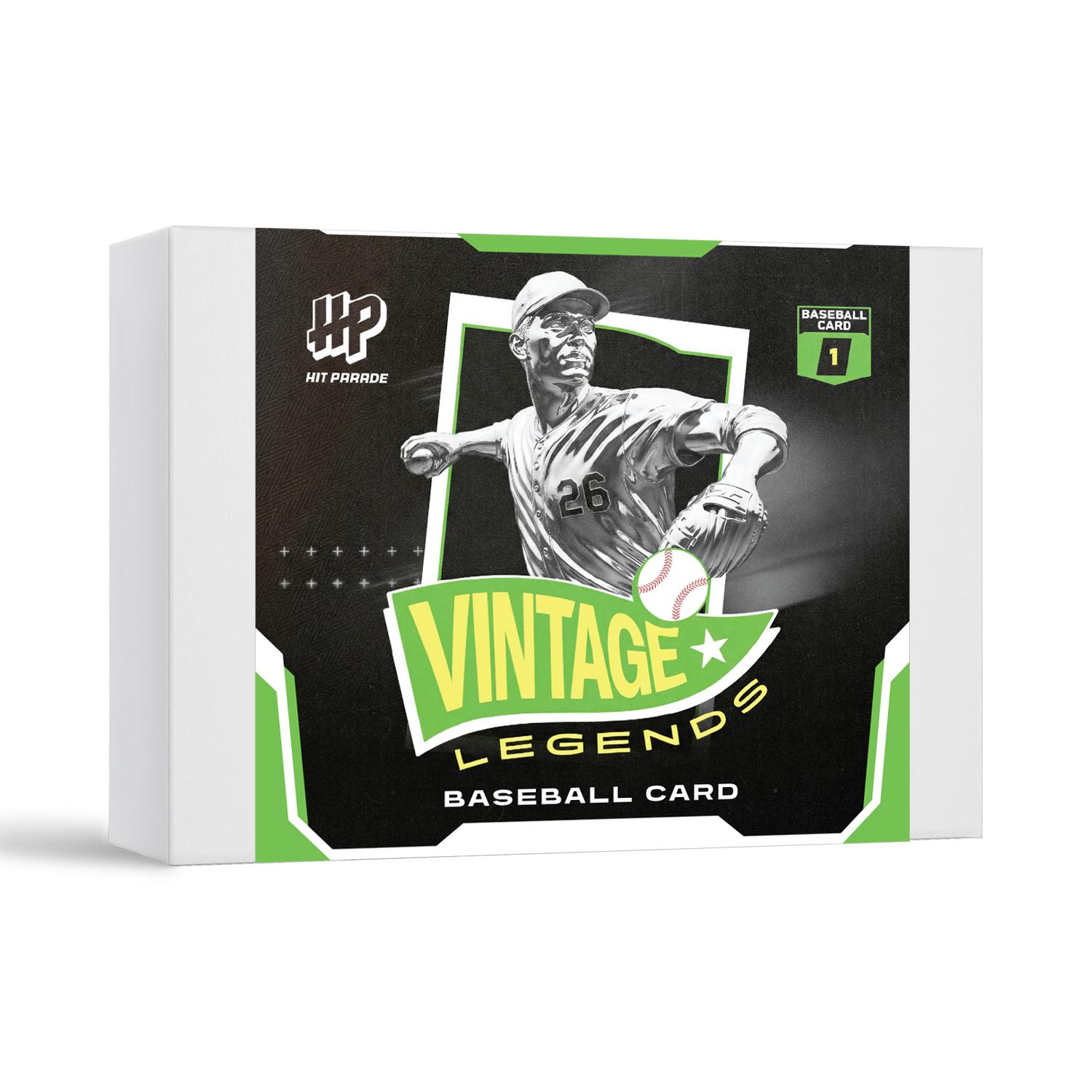 vintage graded baseball cards 2026 Hit Parade Baseball Card Legends Graded Vintage Edition Series 2 Hobby Box