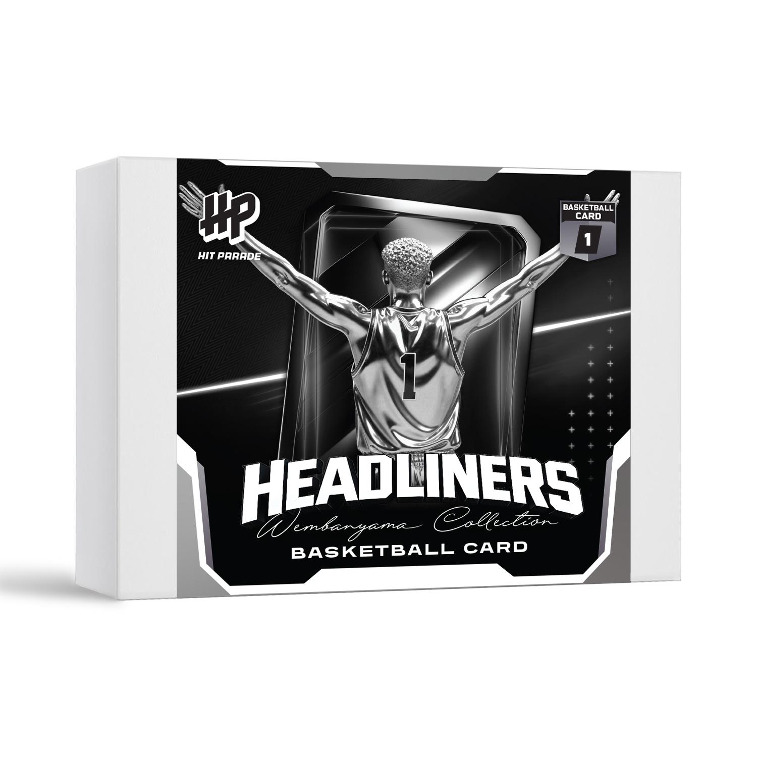 2025/26 Hit Parade Basketball Headliners Wembanyama Collection
