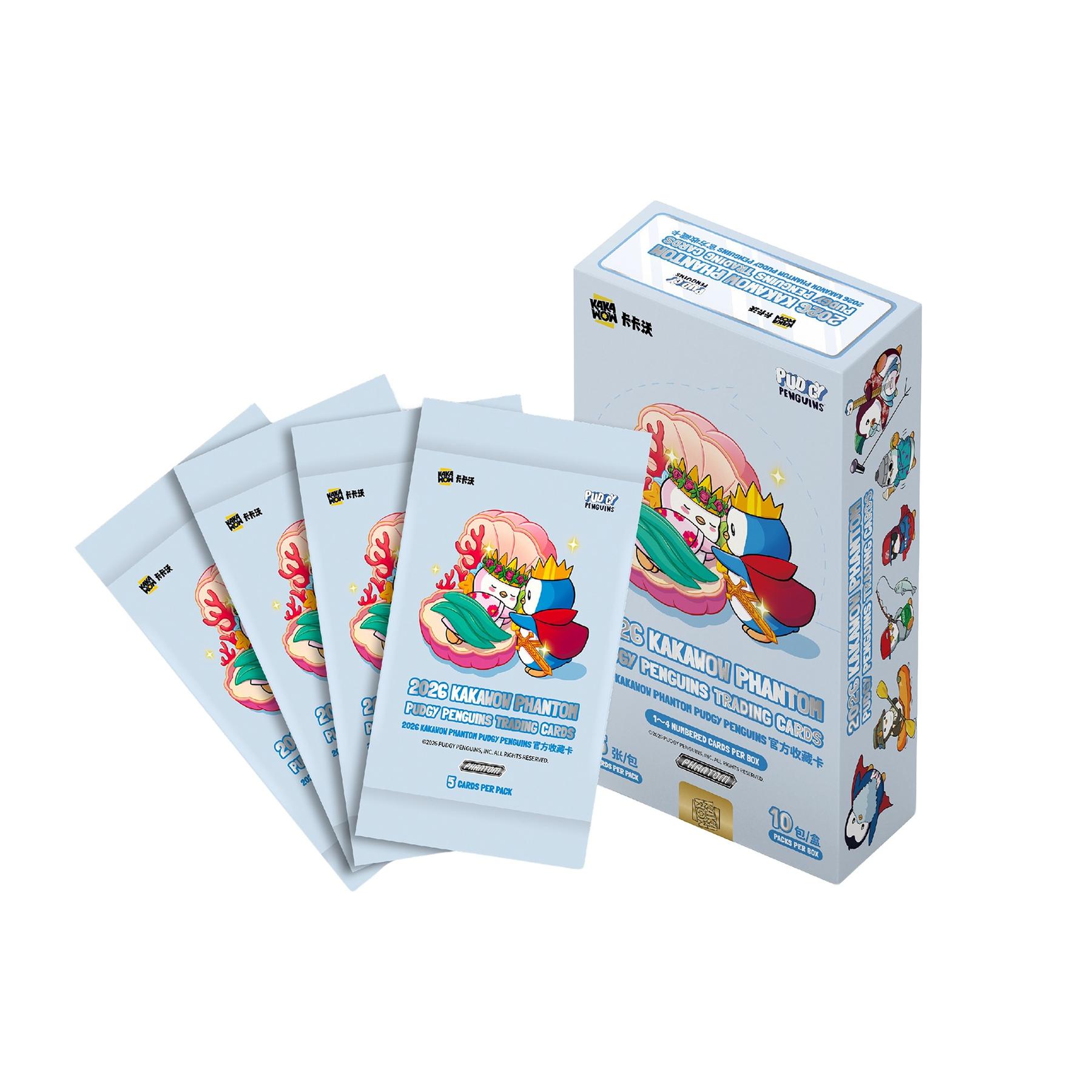 2026 Kakawow Phantom Pudgy Penguins Hobby Box (Presell) | DA Card