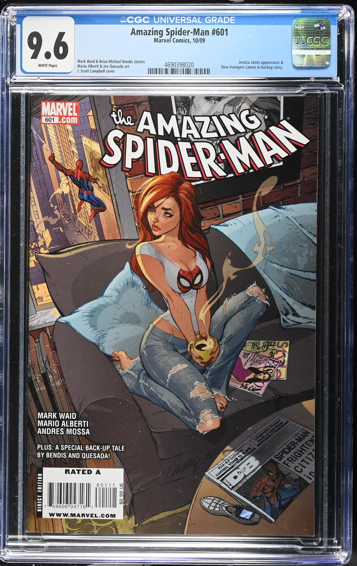 洋楽 CCG Amazing Spider-Man #601 CGC 9.6 (W) *4690398020* | DA Card World