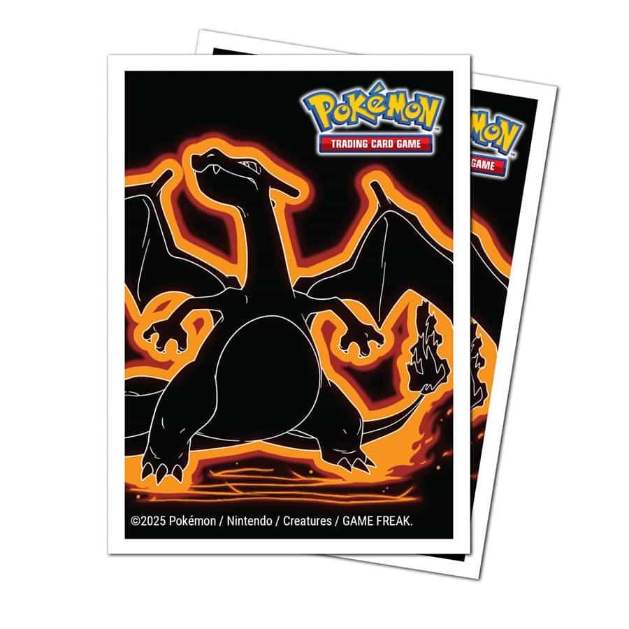 Apex Deck Protector Sleeves: Pokemon Neon Kanto- Charizard