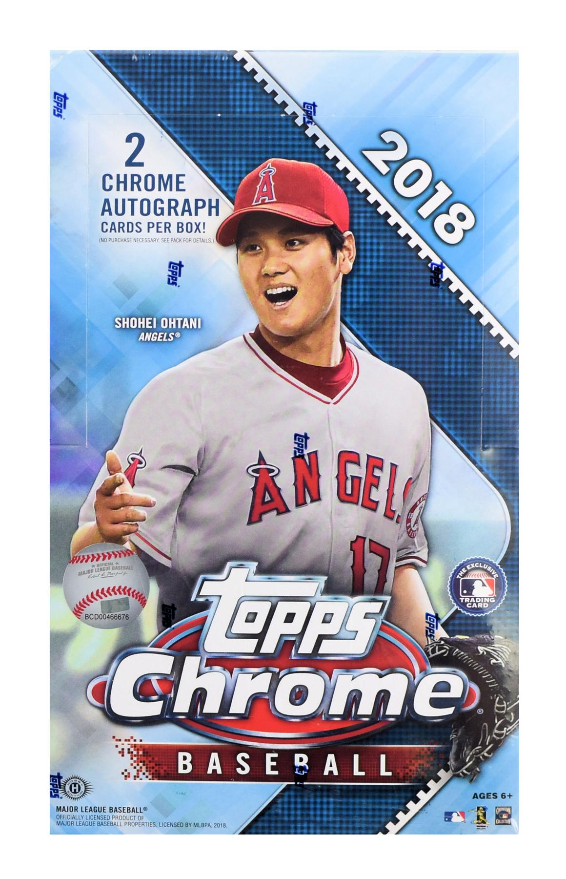 2018 Topps Chrome Baseball Hobby Box | DA Card World