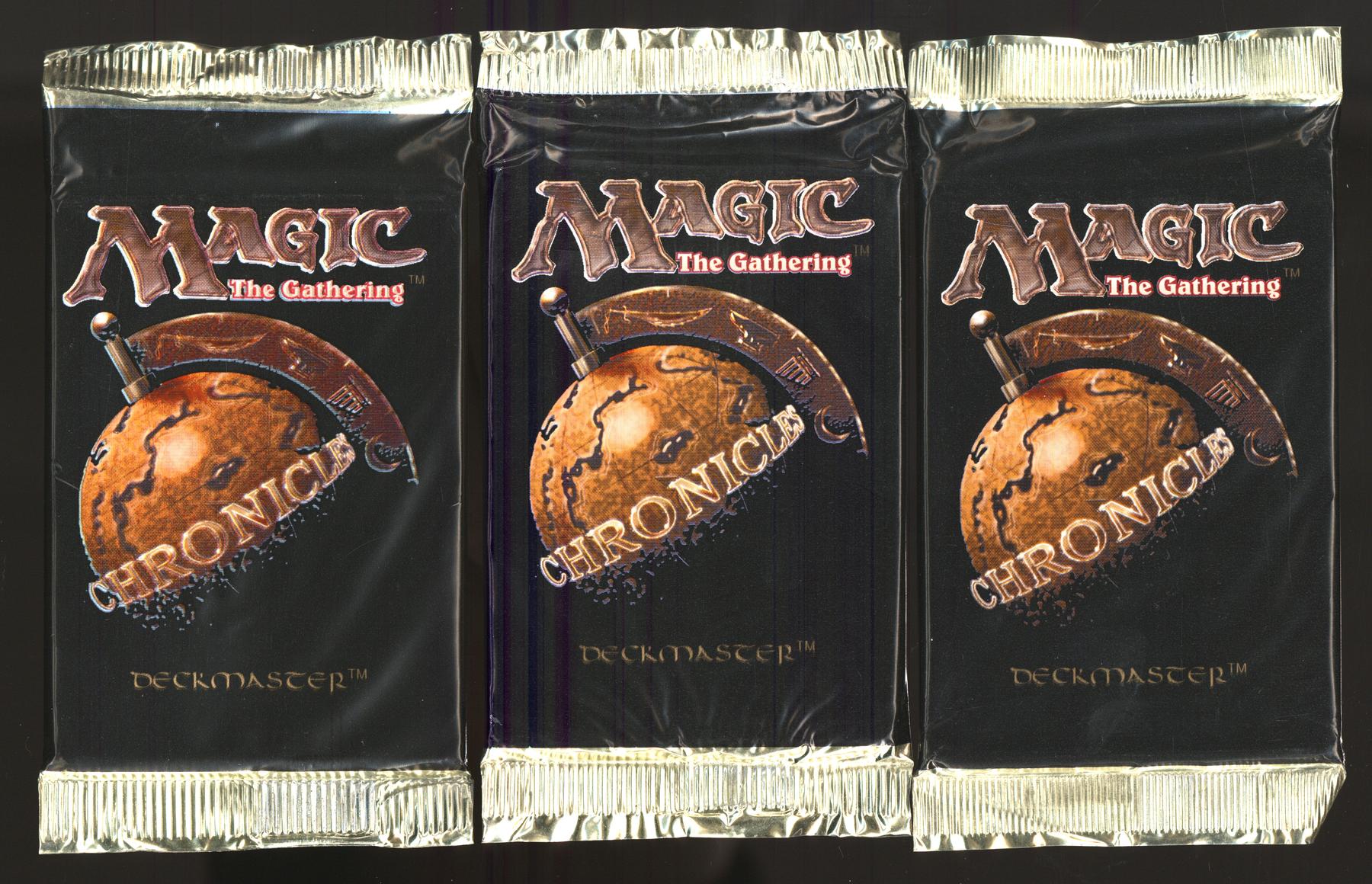 chronicles booster box Magic The Gathering CHRONICLES New Sealed Booster Pack MTG