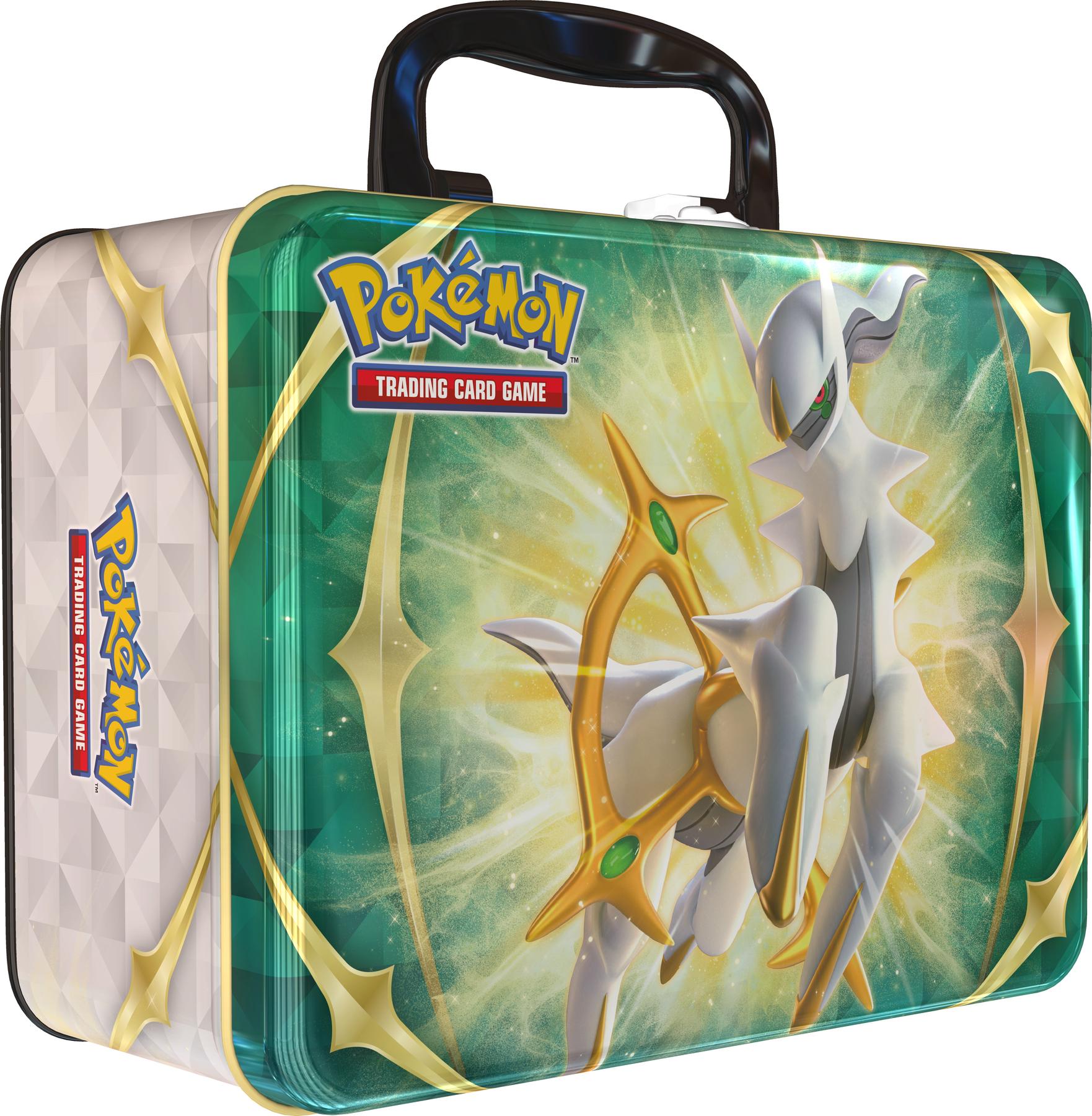 Pokemon EMPTY Collectors Chest Spring 2020 Tin Lunch Box *EVERYTHING BUT PACKS!*