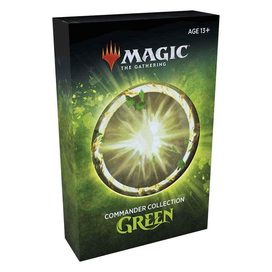 Magic: Commander Collection Green - 8 Karten Set Für Magic The Gathering