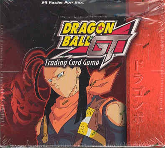 1st DragonBall GT TCG Super 17 Saga sealed booster box containing 24 Pack 