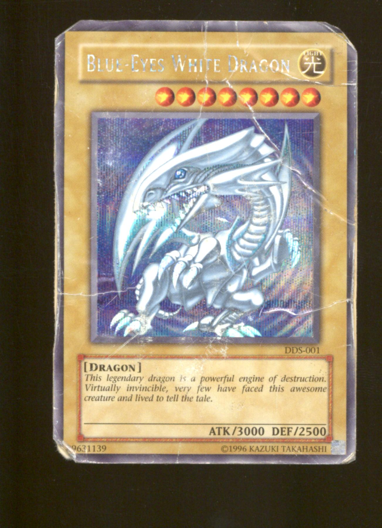 Yu-Gi-Oh Dark Duel Stories Promo Blue-Eyes White Dragon DDS-001