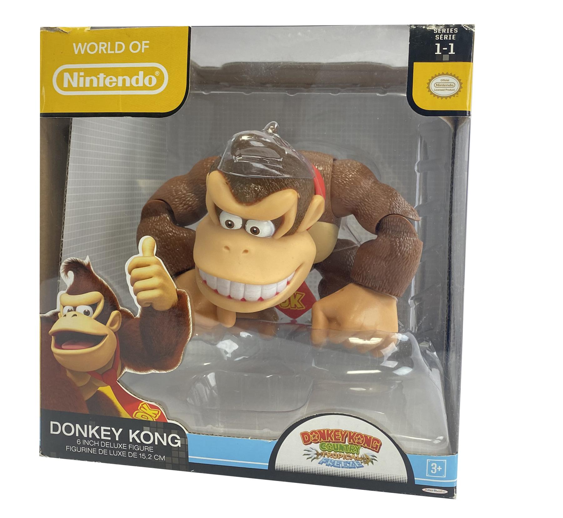 Jakks Pacific World of Nintendo Donkey Kong Figure DA Card World