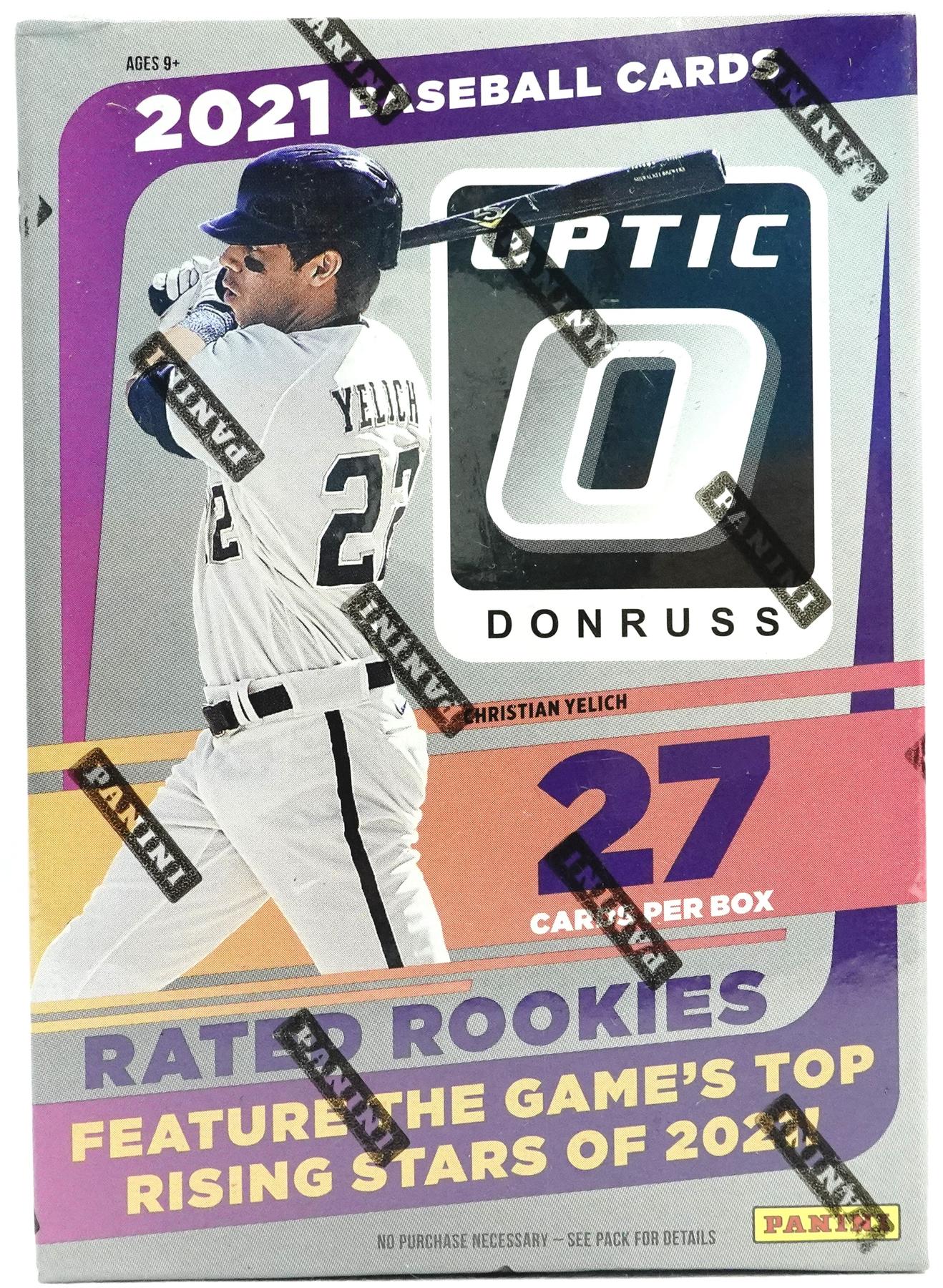 2021 Panini Donruss Optic Baseball Hobby Box - 1st Off The Line