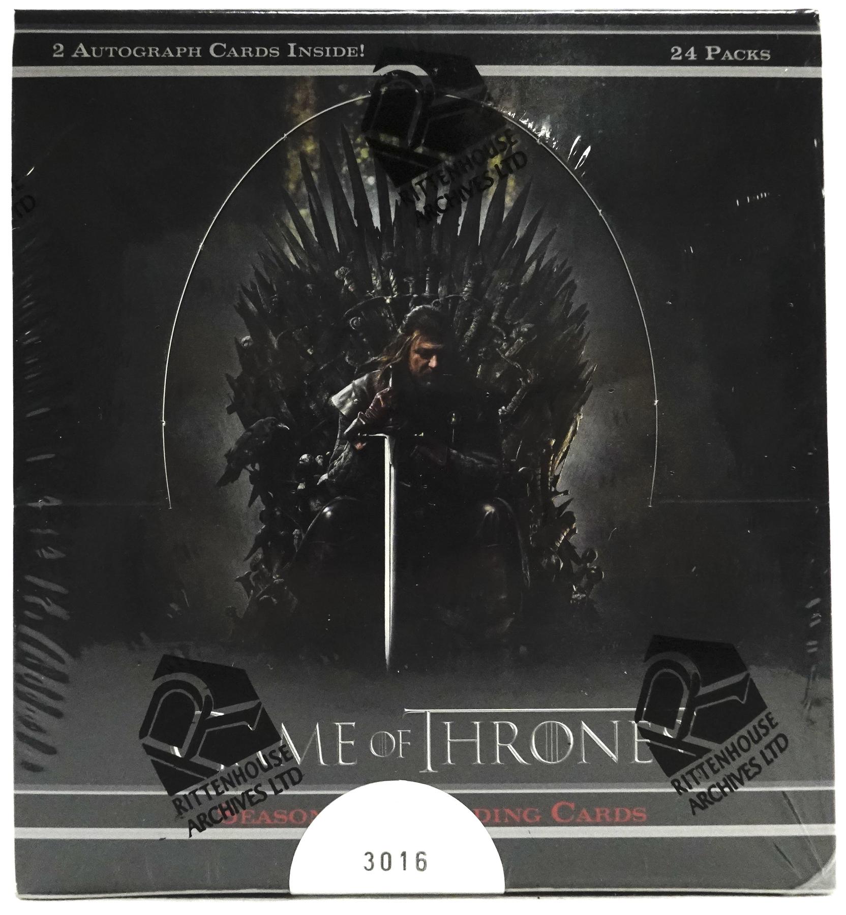 Game of Thrones Season 1 (One) Trading Cards Box (Rittenhouse 2012